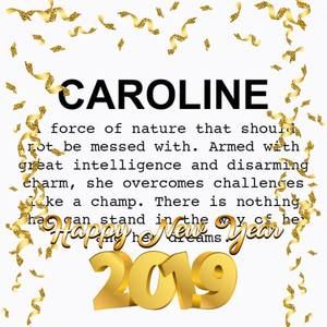 Meet your Posher, Caroline